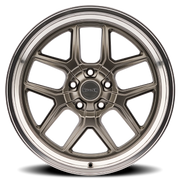 Ridler 610 20x10 +0 5x120.65mm 83.82mm Grey Polished Lip