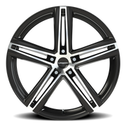 Vision 640 20x8.5 +40 5x114.3mm 73.1mm Gloss Black Machined Face