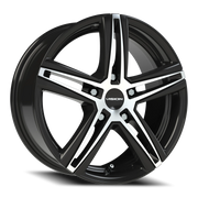Vision 640 16x7 +38 5x100mm 73.1mm Gloss Black Machined Face