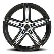Vision 640 17x7.5 +40 5x110mm 73.1mm Gloss Black Machined Face