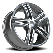 Vision 640 15x6.5 +38 4x100mm 73.1mm Gunmetal Machined Face