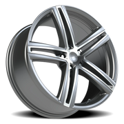 Vision 640 20x8.5 +40 5x114.3mm 73.1mm Gunmetal Machined Face
