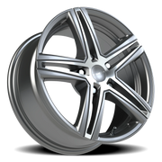 Vision 640 16x7 +40 5x114.3mm 73.1mm Gunmetal Machined Face