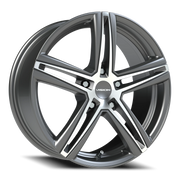 Vision 640 17x7.5 +40 5x110mm 73.1mm Gunmetal Machined Face