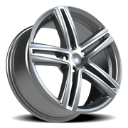 Vision 640 18x8 +40 5x112mm 73.1mm Gunmetal Machined Face