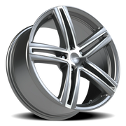 Vision 640 19x8.5 +40 5x114.3mm 73.1mm Gunmetal Machined Face