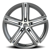Vision 640 19x8.5 +40 5x114.3mm 73.1mm Gunmetal Machined Face