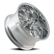 Ridler 650 17x7 +0 5x120.65mm 83.82mm Chrome