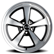 Ridler 652 20x10 +0 5x120.65mm 83.82mm Gloss Black Diamond Cut Face & Lip