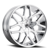 Luxxx Alloys 7 18x8.5 +35 5x108mm 73.1mm Chrome