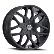 Luxxx Alloys 7 24x9.5 +30 6x135mm 87.1mm Satin Black
