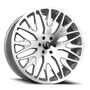 Luxxx LE 7 24x10 +30 6x139.7mm 78.1mm Silver Machined Face
