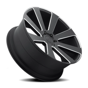 DUB 8-Ball 22x9.5 +30 6x135mm 87.1mm Black Milled Accents