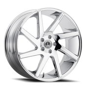 Luxxx Alloys 8 24x10 +15 5x139.7mm 78.1mm Chrome
