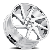 Luxxx Alloys 8 24x10 +30 6x135mm 87.1mm Chrome