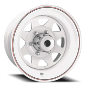 Ceco 8-Spoke 16x6 +0 5x114.3mm 83.8mm White