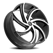Massiv 920 26x9.5 +25 5x115mm 74.1mm Black Chrome Insert