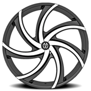 Massiv 920 20x8.5 +38 5x114.3mm 74.1mm Black Chrome Insert