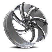 Massiv 920 26x9.5 +15 5x115mm 78.3mm Chrome Black Insert