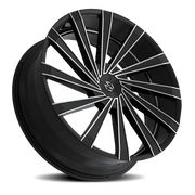 Massiv 921 26x9.5 +25 5x115mm 74.1mm Black Machined