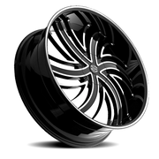 Massiv 924 20x8.5 +35 5x114.3mm 74.1mm Black Machined