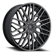 Massiv 925 20x8.5 +15 5x115mm 74.1mm Black Milled