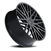 Massiv 925 24x9 +30 5x114.3mm 74.1mm Black Milled