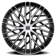 Massiv 925 24x9 +15 5x115mm 74.1mm Black Machined