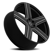 Massiv 926 24x9 +15 5x115mm 74.1mm Black Milled