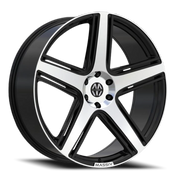 Massiv 926 22x9 +30 5x127mm 71.5mm Black Machined