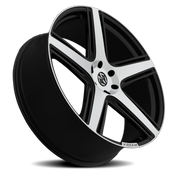 Massiv 926 24x9 +25 6x135mm 87.1mm Black Machined