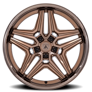Asanti Black Label ABL-46 Duke 22x9 +15 5x120mm 74.1mm Platinum Bronze