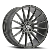Asanti Black Label Polaris 20x10.5 +38 5x120mm 74.1mm Matte Graphite