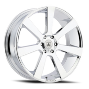 Asanti Black Label Apollo 22x9 +15 5x115mm 72.6mm Chrome