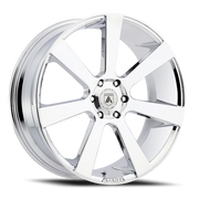 Asanti Black Label Apollo 22x9 +15 6x139.7mm 106.25mm Chrome