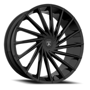 Asanti Black Label Matar 22x9 +15 6x135mm 106.25mm Gloss Black