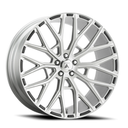 Asanti Black Label Leo 22x10.5 +25 5x115mm 72.6mm Brushed Silver