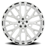 Asanti Black Label Leo 20x10.5 +38 5x114.3mm 72.6mm Brushed Silver