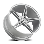 Asanti Black Label Alpha 5 20x10.5 +20 5x115mm 72.6mm Brushed Silver