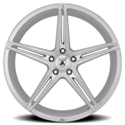 Asanti Black Label Alpha 5 20x9 +35 5x114.3mm 72.6mm Brushed Silver