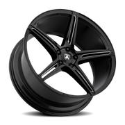 Asanti Black Label Alpha 5 20x8.5 +38 5x112mm 72.6mm Gloss Black Milled
