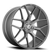 Asanti Black Label Dynasty 22x9 +32 5x112mm 72.6mm Brushed Titanium