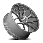 Asanti Black Label Dynasty 22x9 +32 5x112mm 72.6mm Brushed Titanium