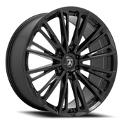 Asanti Black Label Corona Truck 24x10 +30 6x139.7mm 100.5mm Gloss Black