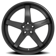 Asanti Black Label Regal 22x9 +32 5x112mm 72.6mm Satin Black Gloss Black Lip