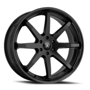 Asanti Black Label Kaiser 20x9 +30 5x120mm 74.1mm Satin Black Gloss Black Lip