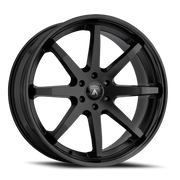 Asanti Black Label Kaiser 22x9.5 +30 6x139.7mm 100.5mm Satin Black Gloss Black Lip