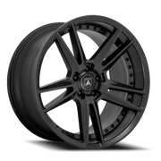 Asanti Black Label Reign 20x9 +35 5x120mm 74.1mm Satin Black