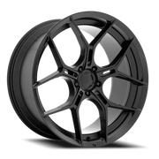 Asanti Black Label Monarch 22x9 +15 5x115mm 72.56mm Satin Black