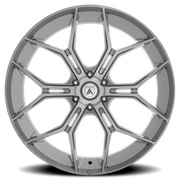Asanti Black Label Monarch Truck 22x9.5 +20 6x120mm 66.9mm Brushed Titanium